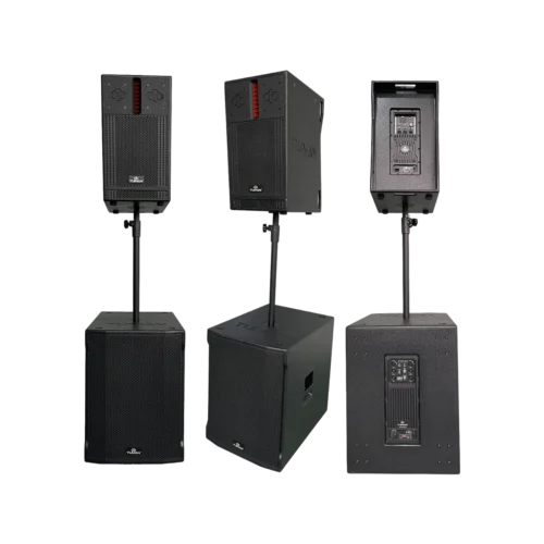 Sistema de Sonido profesional
de alta potencia