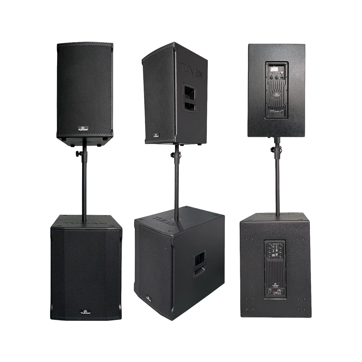 Sistema de Sonido profesional
de alta potencia