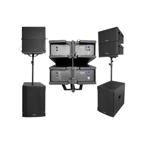 tu1828cla Sistema de Sonido Profesional con línea de matriz Vertical