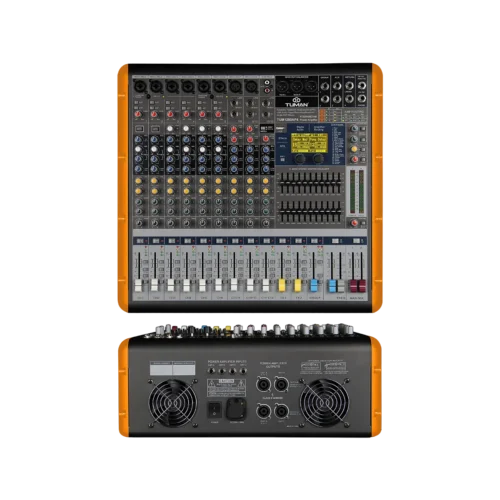 tum1280ap4 Consola amplificada de 12 canales - Pantalla Digital