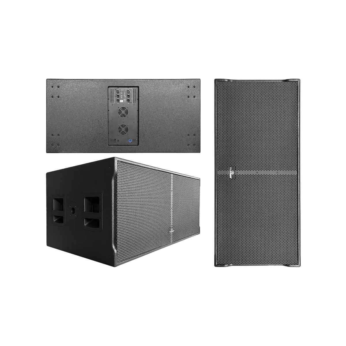 SUBWOFER CON 2 ALTAVOCES de 18″